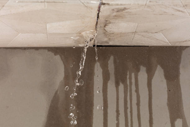 Professional Flood Damage Cleanup technician working in Oak Hill, FL